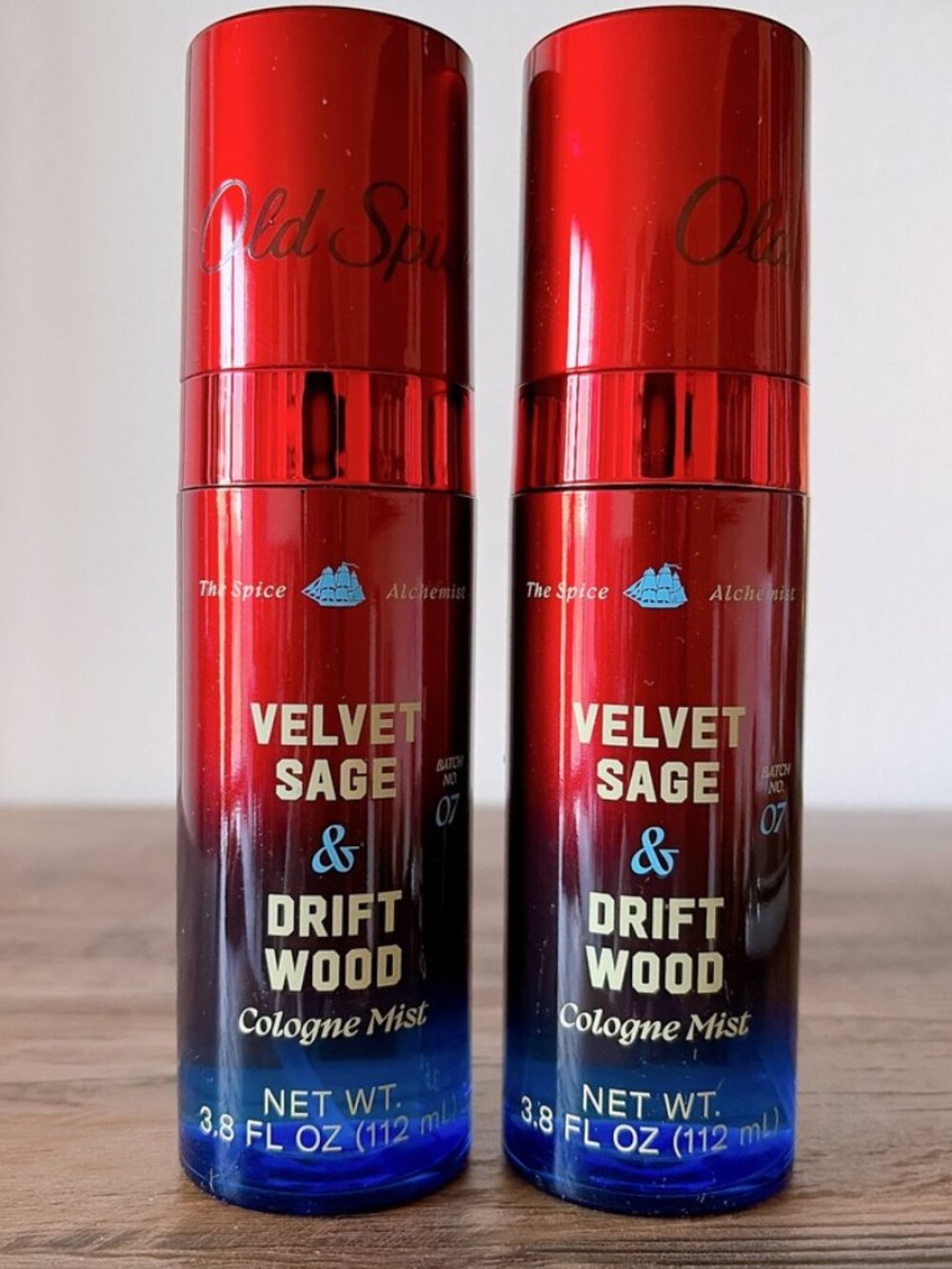 2x Old Spice x The Spice Alchemist Collection Mist - Velvet Sage and Driftwood
